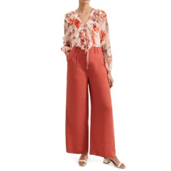 Lottie High-Rise Wide Leg Trousers