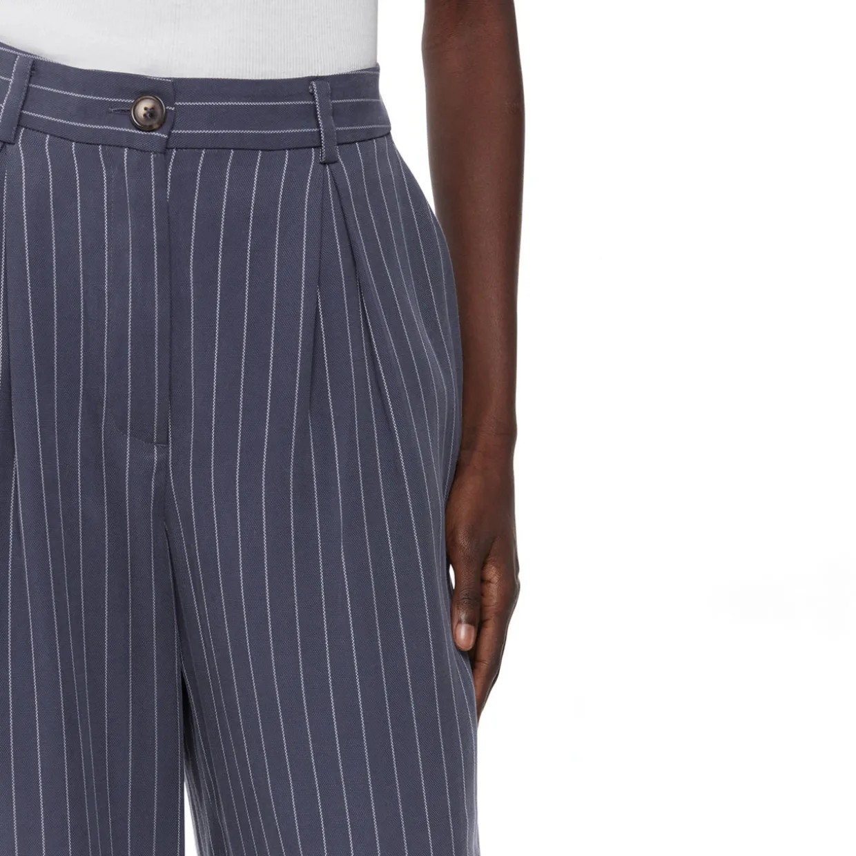 Lottie Pinstripe Trousers