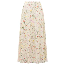Louisa Floral Godet Skirt