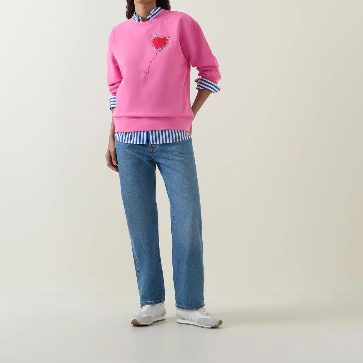 Love Heart Logo Sweatshirt