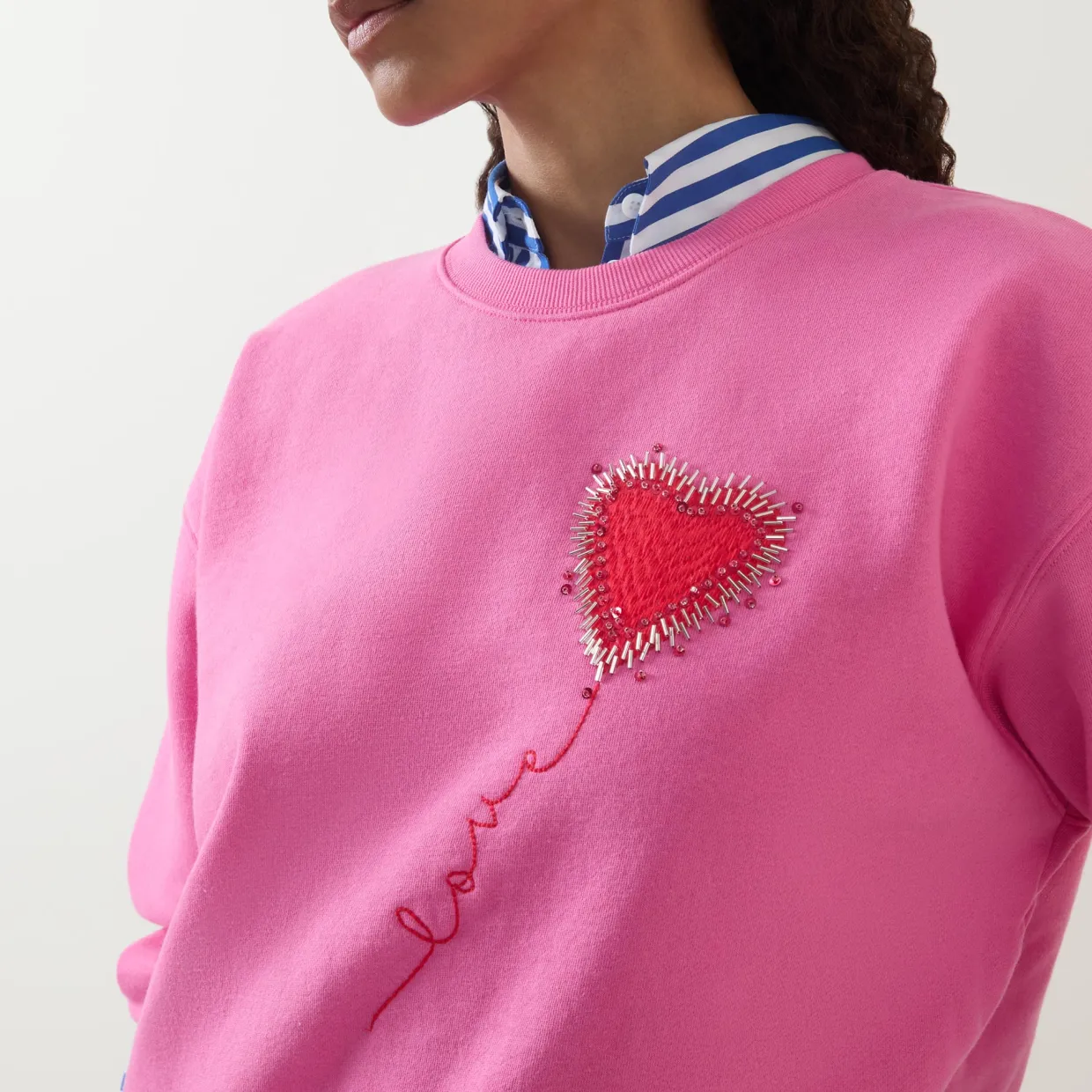 Love Heart Logo Sweatshirt