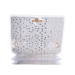 Lovebird Embellished Clutch Bag