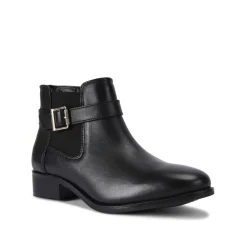Low Leather Ankle Boots