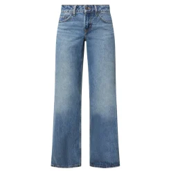 Low-Rise Wide Leg Jeans