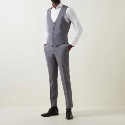Luca Wool-Blend Suit Trousers