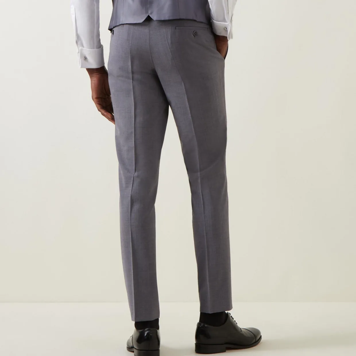 Luca Wool-Blend Suit Trousers