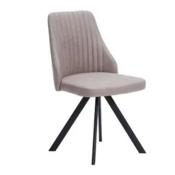 Lucas Swivel Chair Light Grey