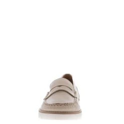 Lucentia Wedge Leather Loafers