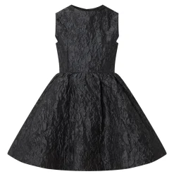 Lucia Jacquard Open Back Mini Dress