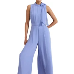Lucie Tie Bow Wide Leg Jumpsuit