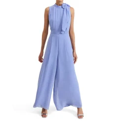 Lucie Tie Bow Wide Leg Jumpsuit