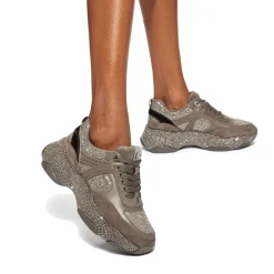 Lucile Gem Lace-Up Trainers