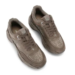 Lucile Gem Lace-Up Trainers
