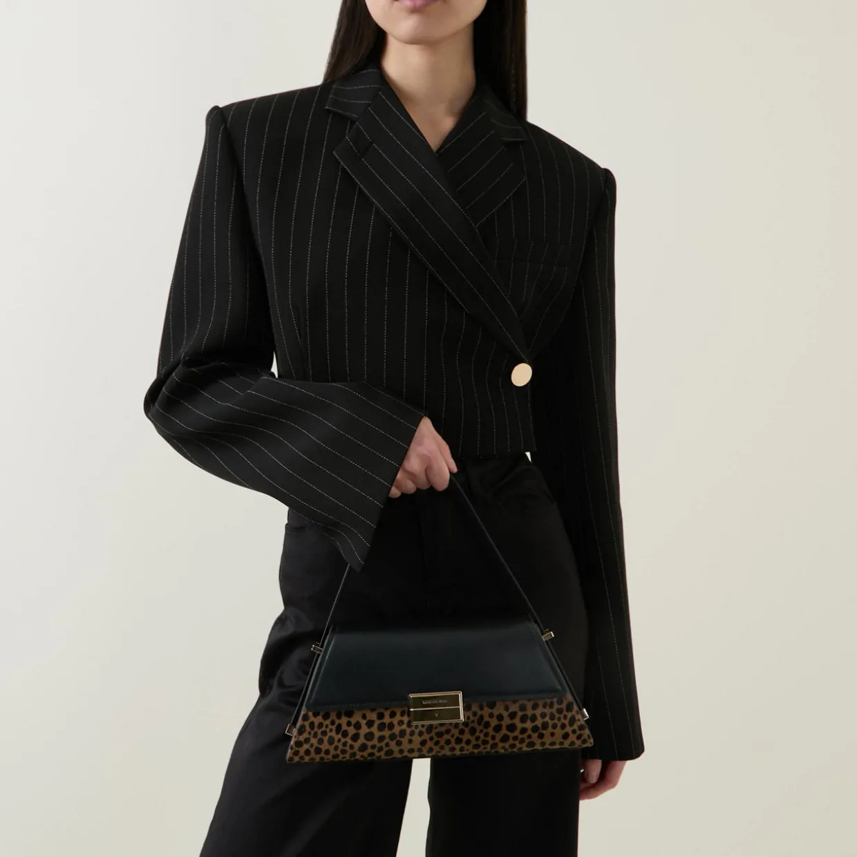 Ludlow Leopard Print Shoulder Bag