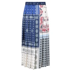 Luna Bandana Pleated Skirt