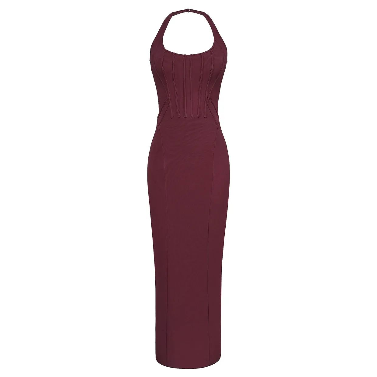 Lusilla Mesh Halter Dress