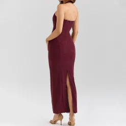 Lusilla Mesh Halter Dress