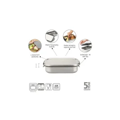 Make & Take Lunch Box, Large - Matt Steel