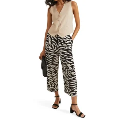 Malaya Printed Culotte Trousers