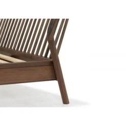 Malmo Natural Walnut Bed Frame