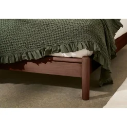 Malmo Natural Walnut Bed Frame