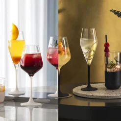 Manufacture Rock White Wine Goblet Four-Piece Set