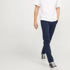 Marco Bowie Low-Rise Slim Fit Chinos
