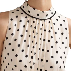 Marilee Polka Dot Corsage Jumpsuit
