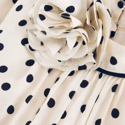 Marilee Polka Dot Corsage Jumpsuit
