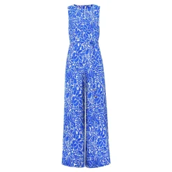 Marta Leaf Wide Leg Jumpsuit