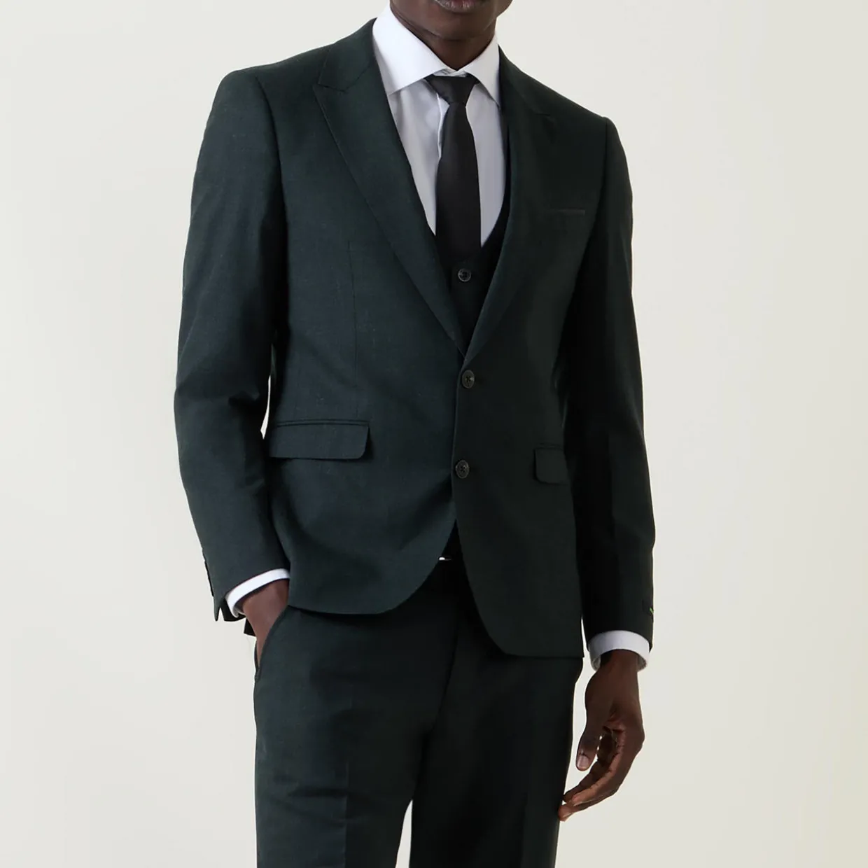Massa Single-Breasted Suit Jacket