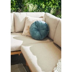 Maui 3-Piece Garden Lounge Set Stone Sand Olive Green