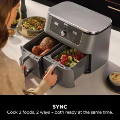 MAX 6-in-1 Dual Zone Air Fryer 9.5L