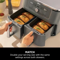 MAX 6-in-1 Dual Zone Air Fryer 9.5L