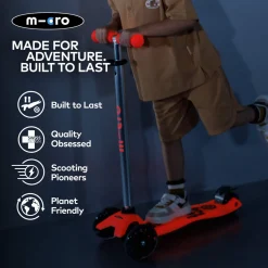 Maxi Deluxe Glow Scooter