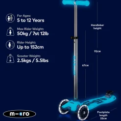 Maxi Deluxe Glow Scooter