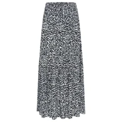 Maxi Printed Smocked Skirt