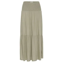 Maxi Tiered Smocked Skirt