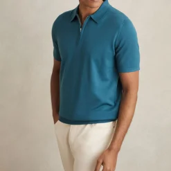 Maxwell Half-Zip Polo Shirt