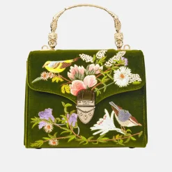 Mayfair® Embroidered English Garden Midi Crossbody Bag