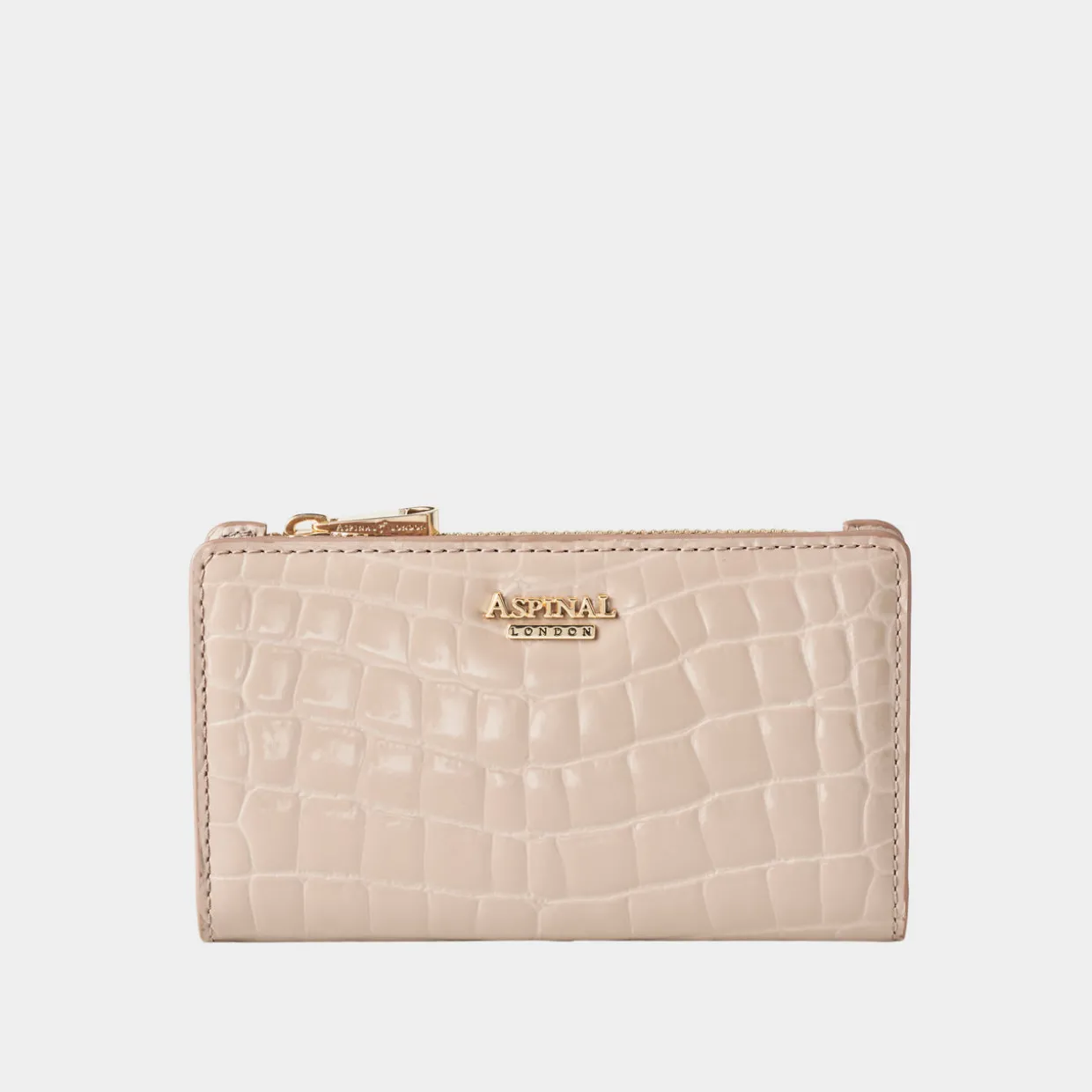 Mayfair® Patent-Croc Coin & Cardholder