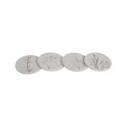 Meadows Floral Four-Piece Coasters Set