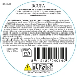 Mediterranean Herbs: Fig & Grape Scented Candle