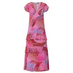 Meena Silk Ibiza Night Sunset Dress