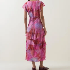 Meena Silk Ibiza Night Sunset Dress
