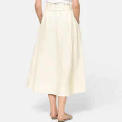 Meg Linen Flared Skirt