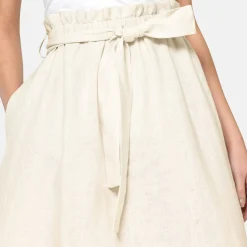 Meg Linen Flared Skirt