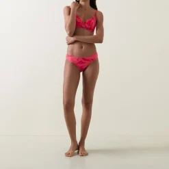 Melia Leaf Patterned Bikini Bottoms