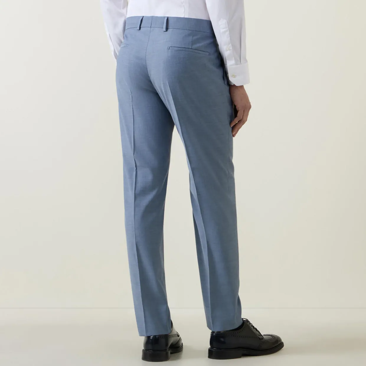 Melwin Pin Dot Suit Trousers