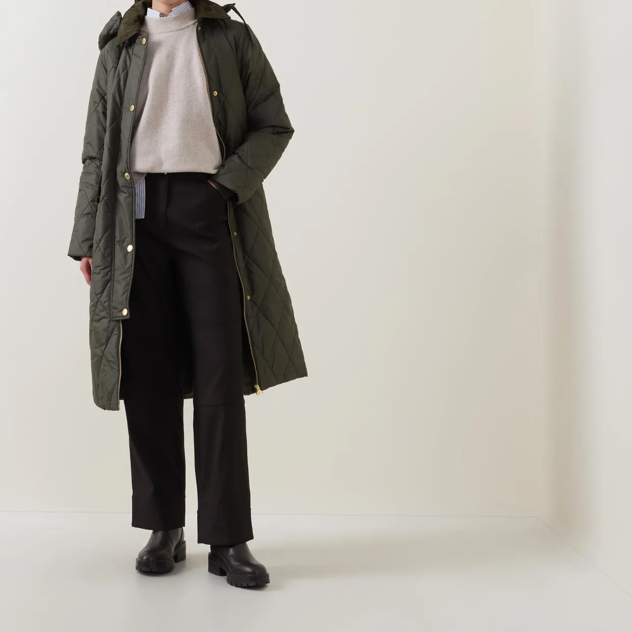 Meredith Quilted Coat